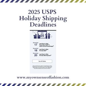 2025 USPS Holiday Shipping Deadlines